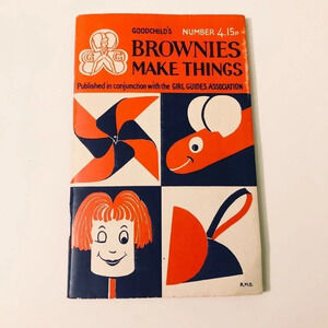 Vintage 1973  Goodchilds Brownies Make Things Book Number Four Booklet